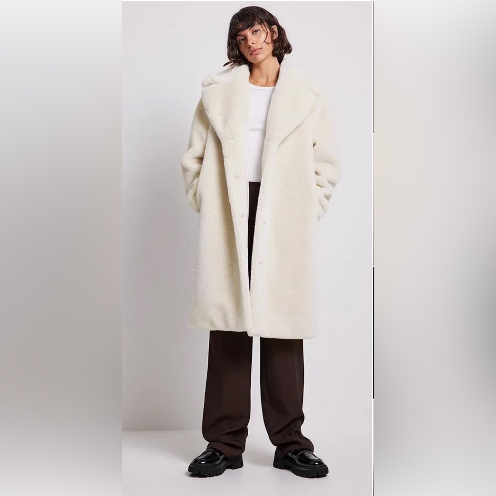 NA-KD Faux Fur Coat